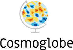 Cosmoglobe logo with globus